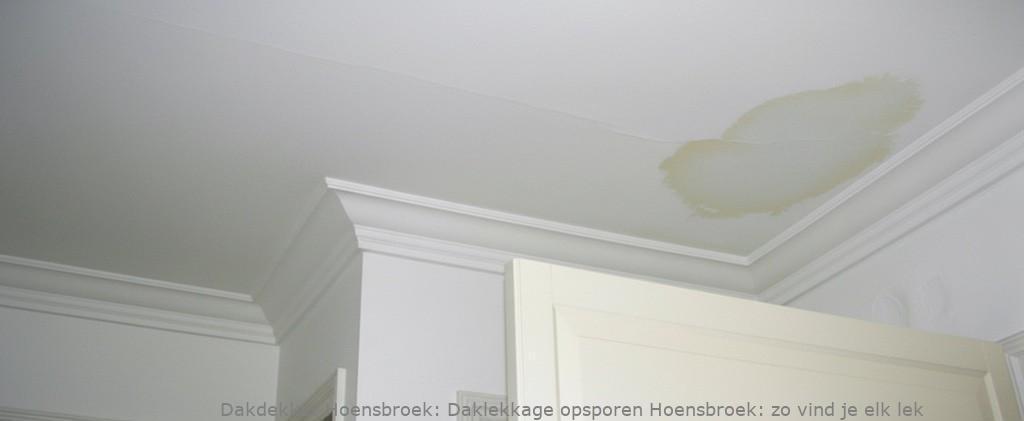 Daklekkage opsporen Hoensbroek: zo vind je elk lek