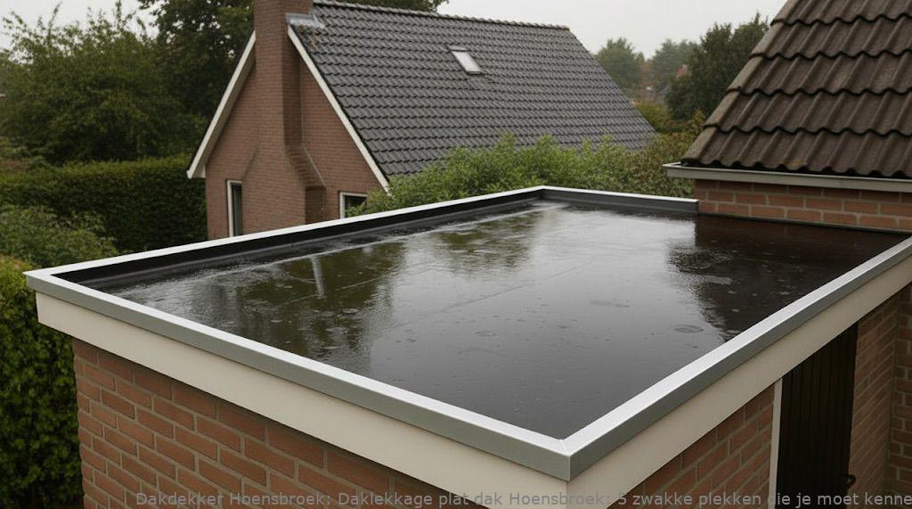 Daklekkage plat dak Hoensbroek: 5 zwakke plekken die je moet kennen