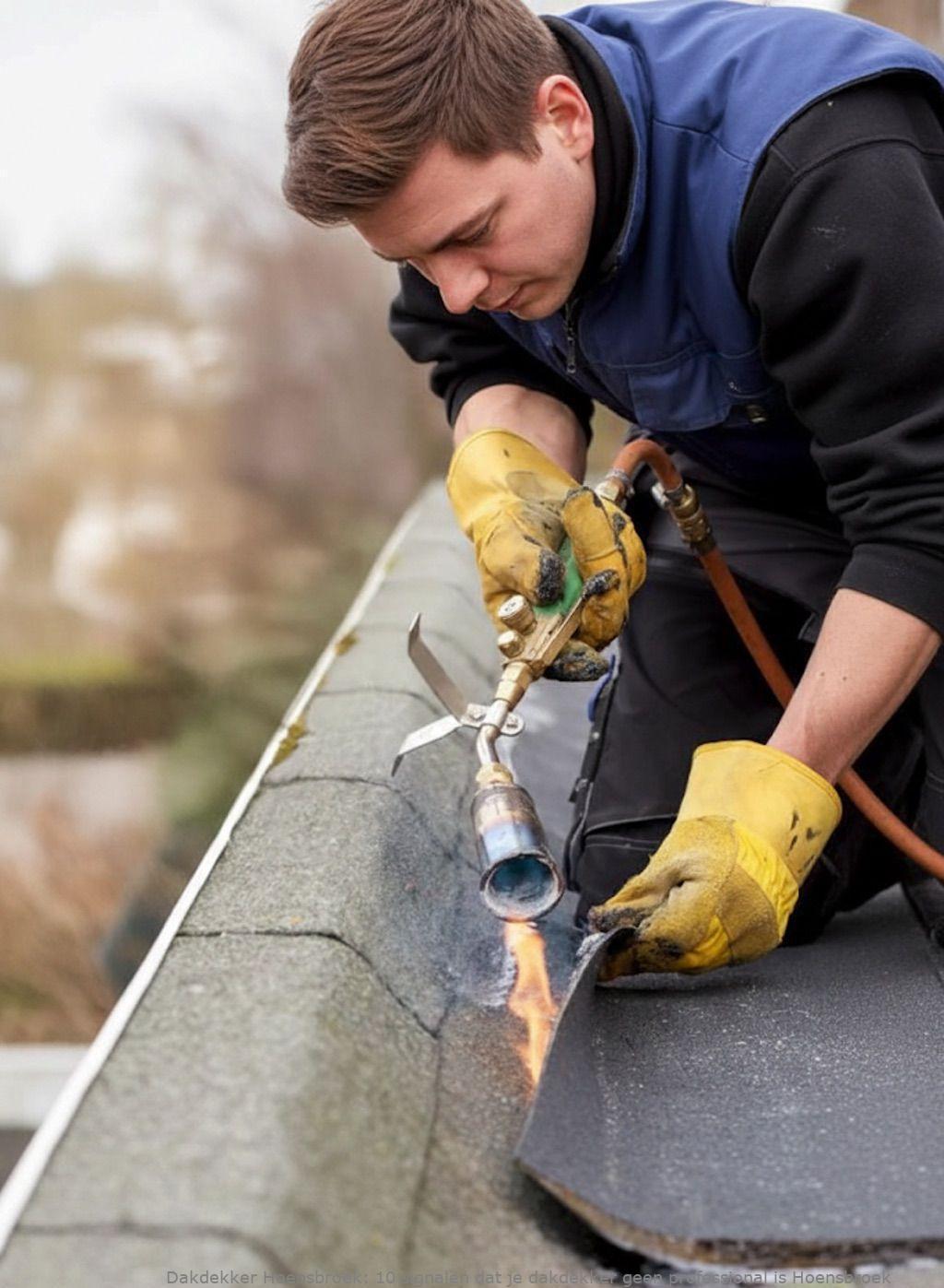 10 signalen dat je dakdekker geen professional is Hoensbroek
